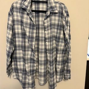 Blue flannel